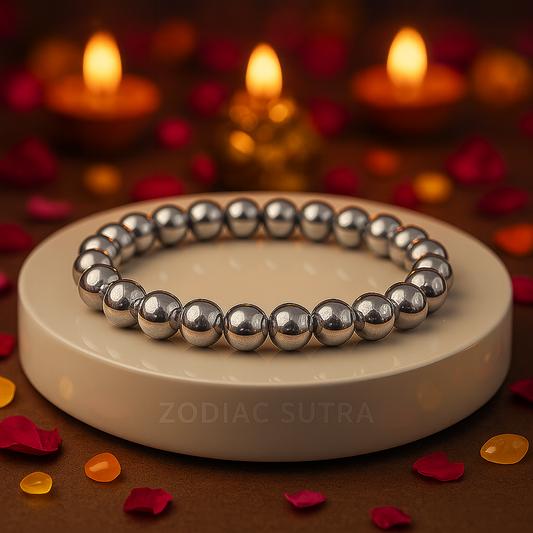 Karz Mukti Bracelet (With Original  Silver Hematite)