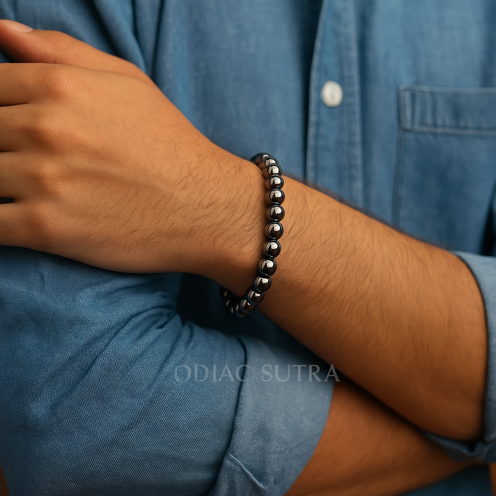 Karz Mukti Bracelet (With Original  Silver Hematite)