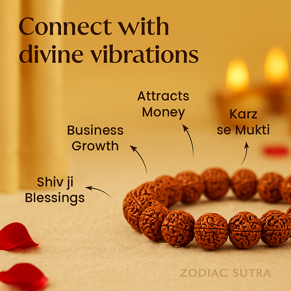 7 Mukhi Rudraksha Bracelet