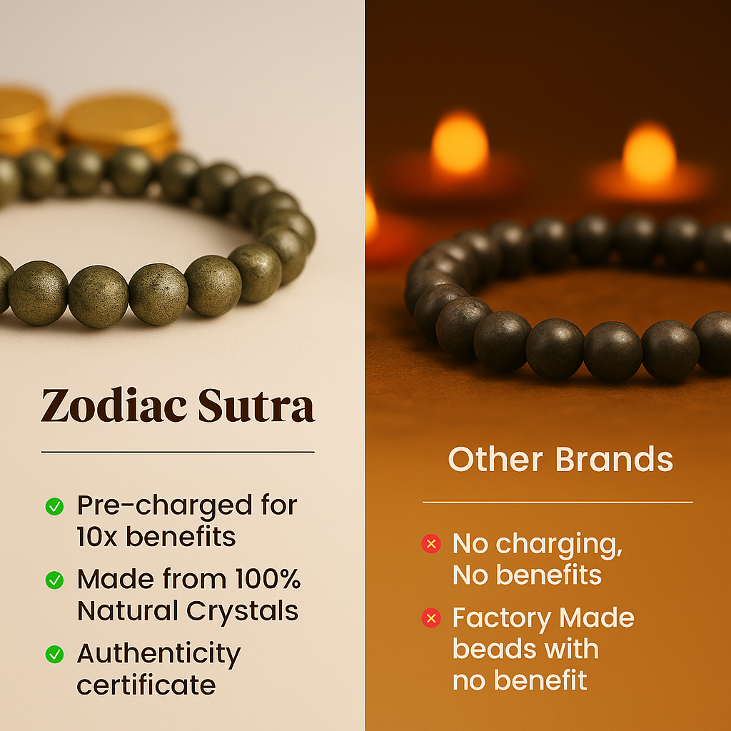 Siddh Raw Pyrite Bracelet