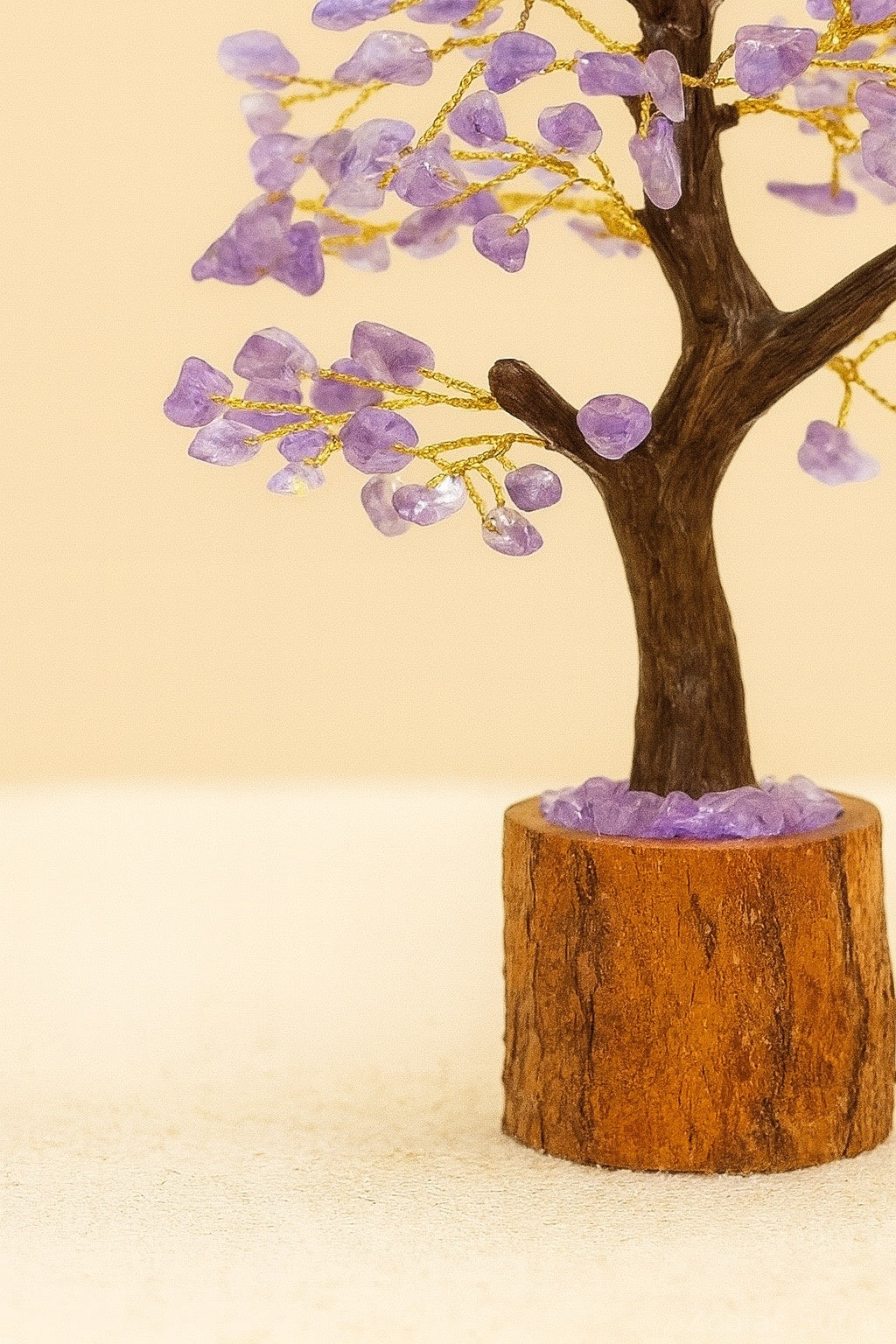 Amethyst Crystal Feng Shui Tree for Career