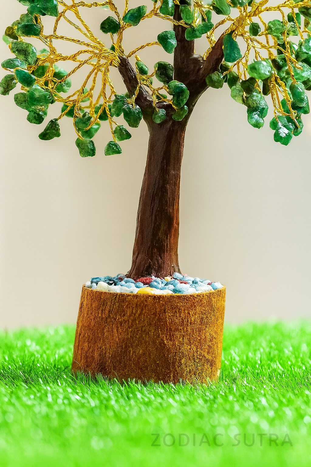 Green Aventurine Good Luck Stone Tree
