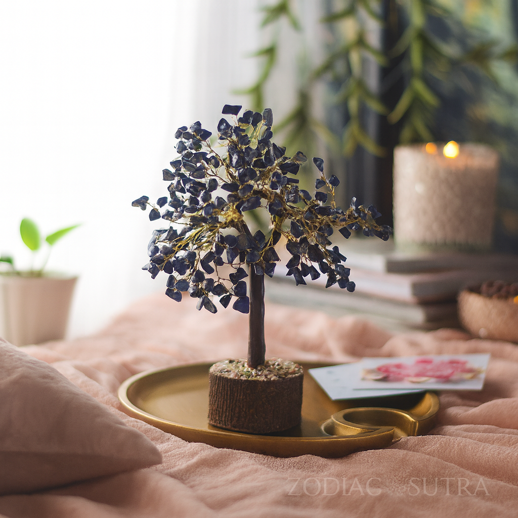 Lapis Lazuli Gemstone Tree