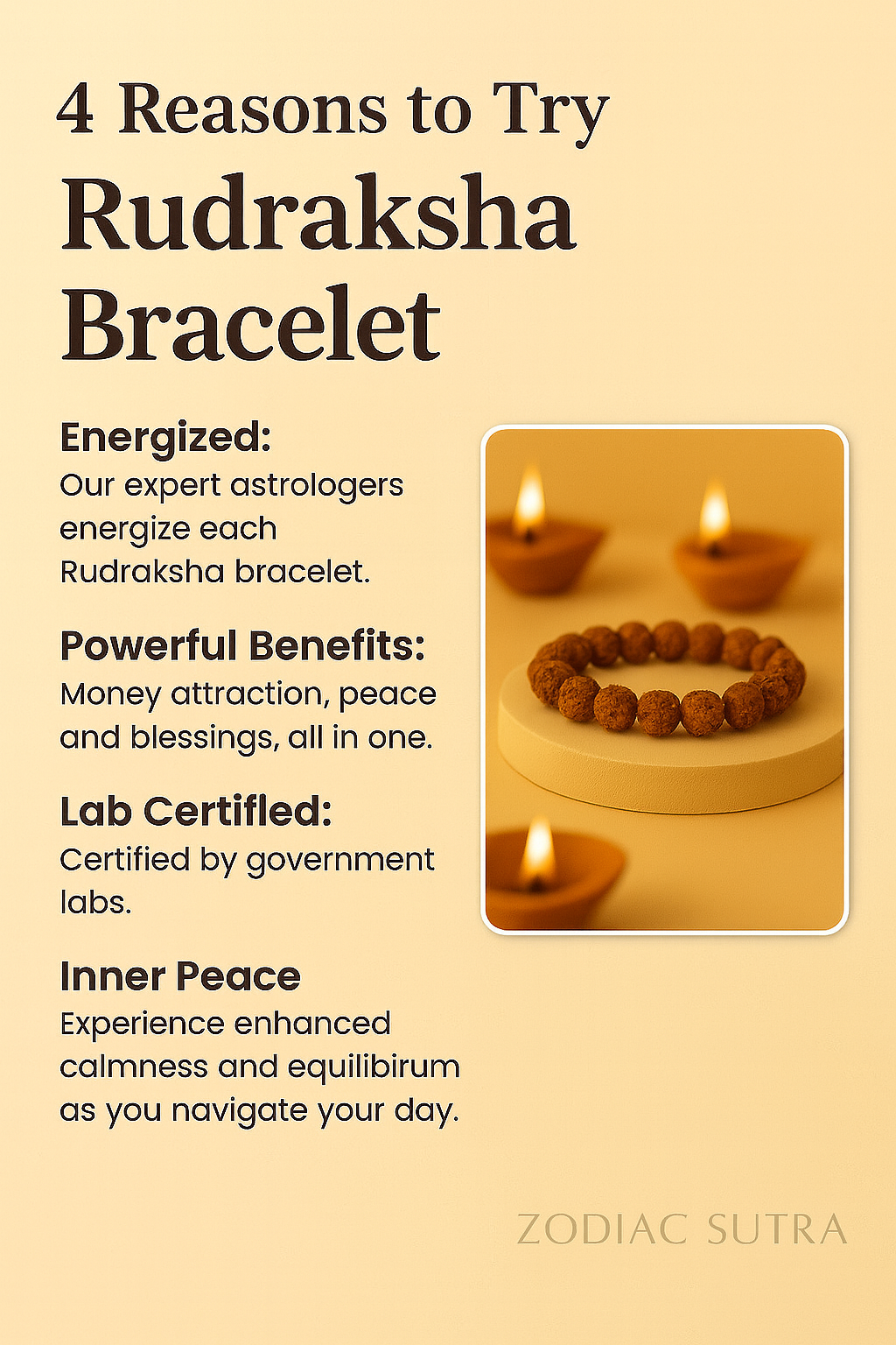 7 Mukhi Rudraksha Bracelet