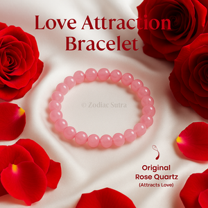 Love Attraction Bracelet (Original Rose Quartz)