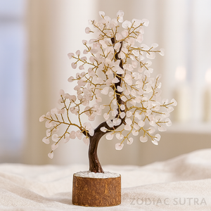 Clear Quartz Cleansing Crystal Stone Tree