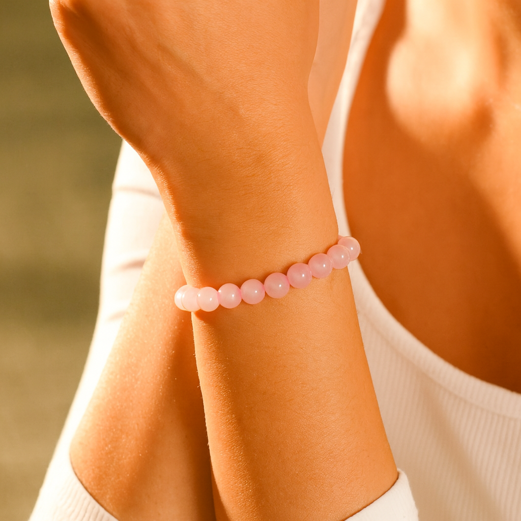 Love Attraction Bracelet (Original Rose Quartz)