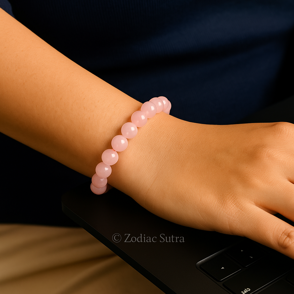 Love Attraction Bracelet (Original Rose Quartz)