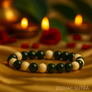 Green Jade Tulsi Bracelet