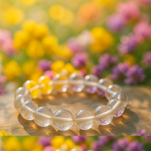 Natural Sphatik Crystal Bracelet