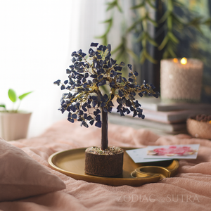 Lapis Lazuli Gemstone Tree